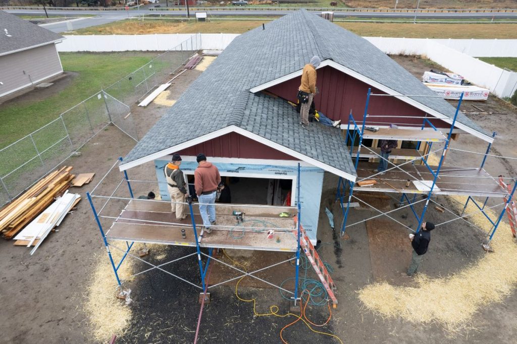 Roof Top View of the Hansen Home