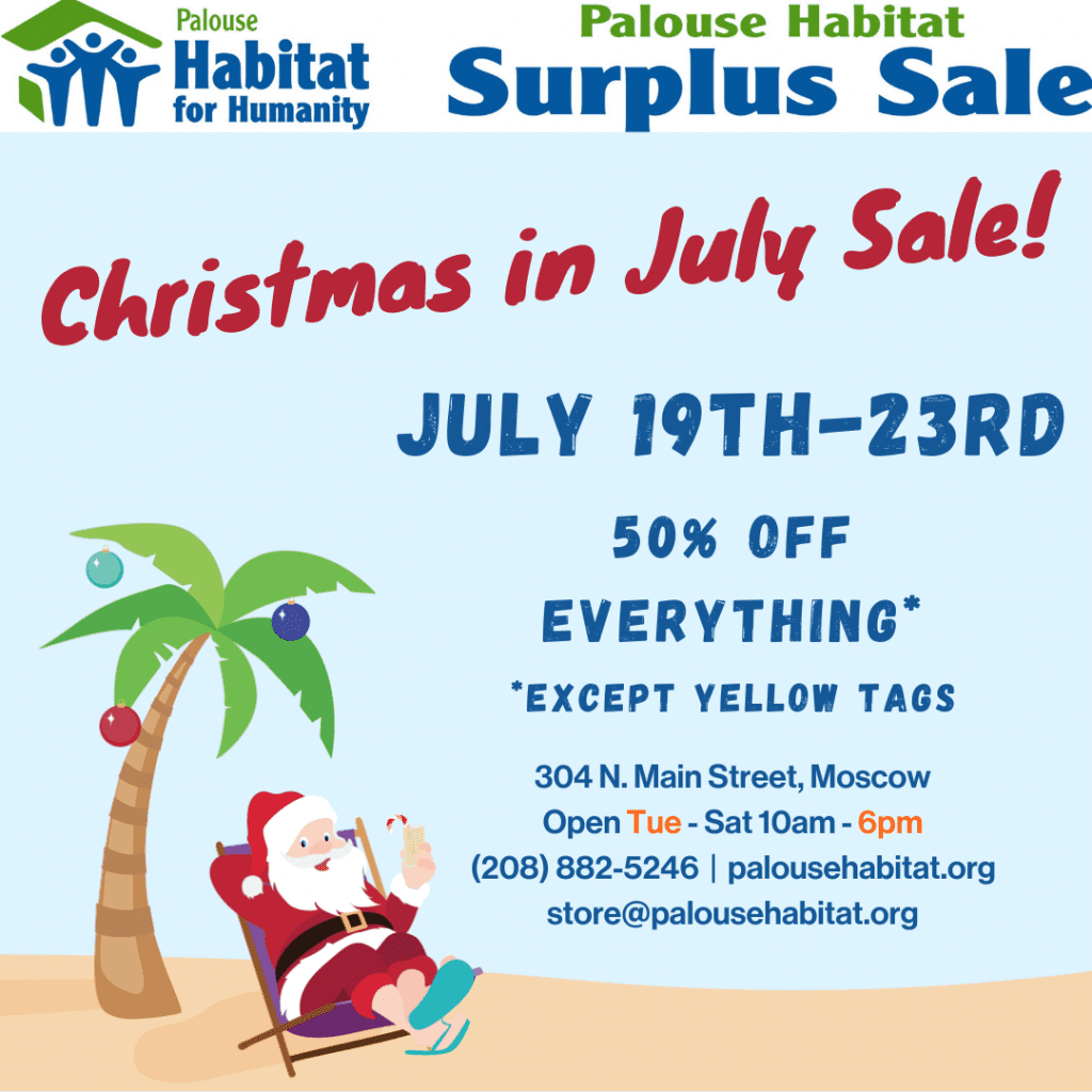 Everything but yellow tagged items are 50% off from July 19 to July 23, 2022.