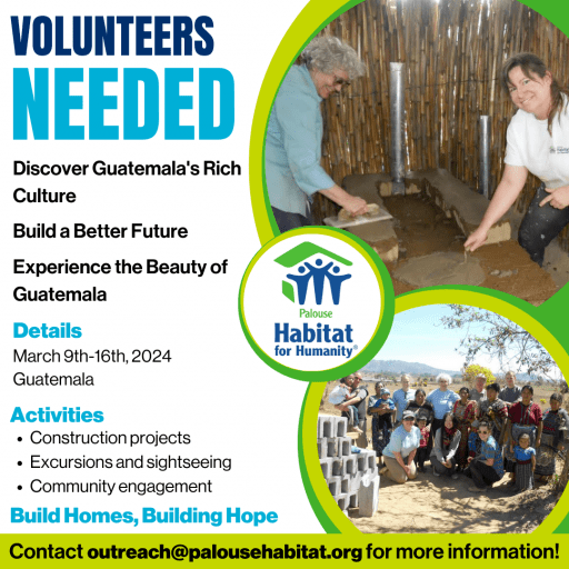 Guatemala volunteer trip March 2024