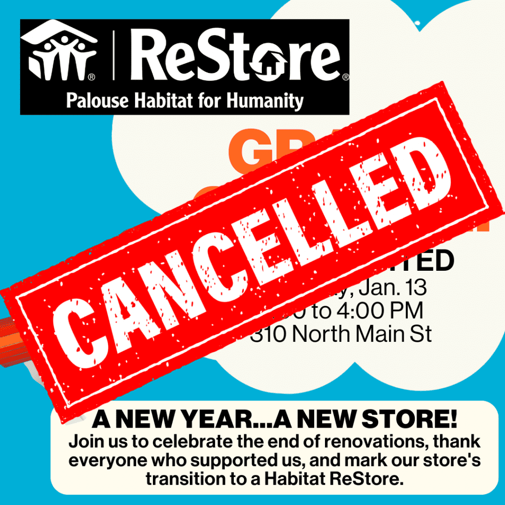 grand reopening cancelled