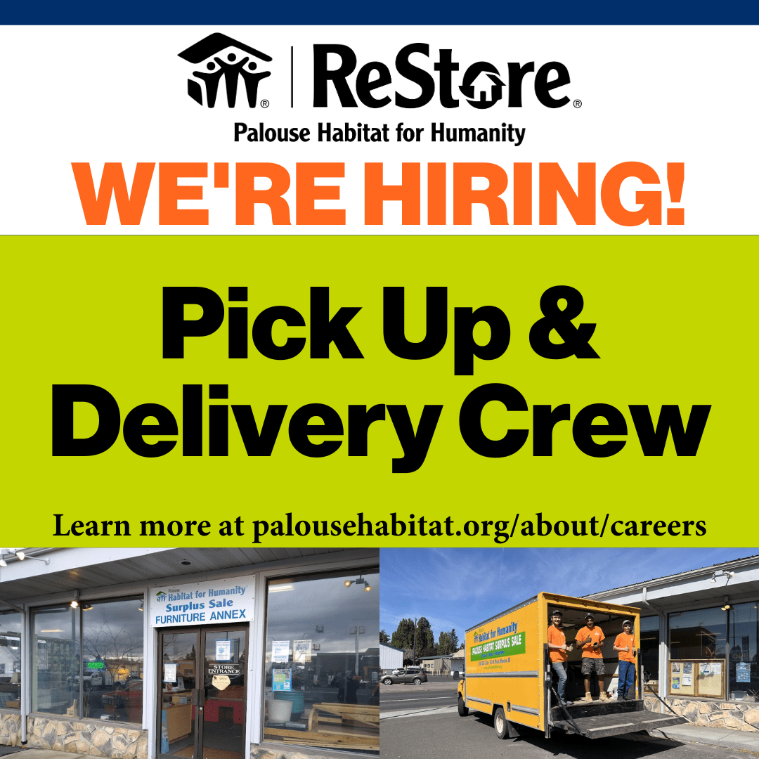 hiring for our pick up & delivery crew