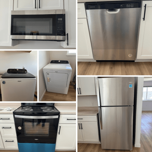 Appliances collage