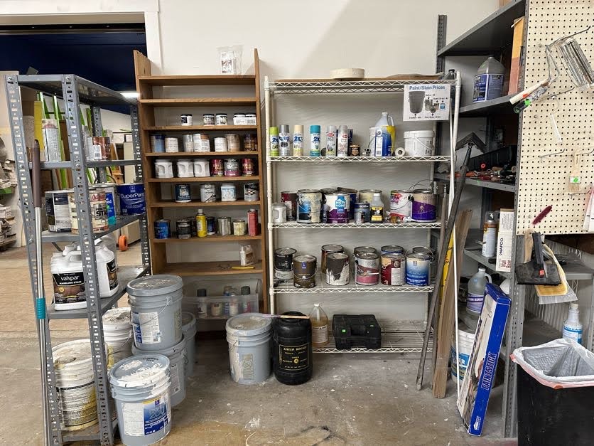 paint section