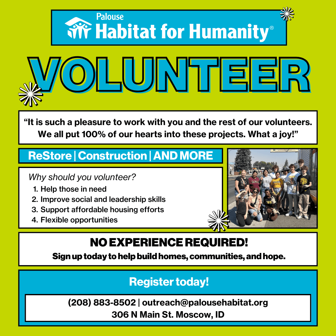Volunteer opportunities