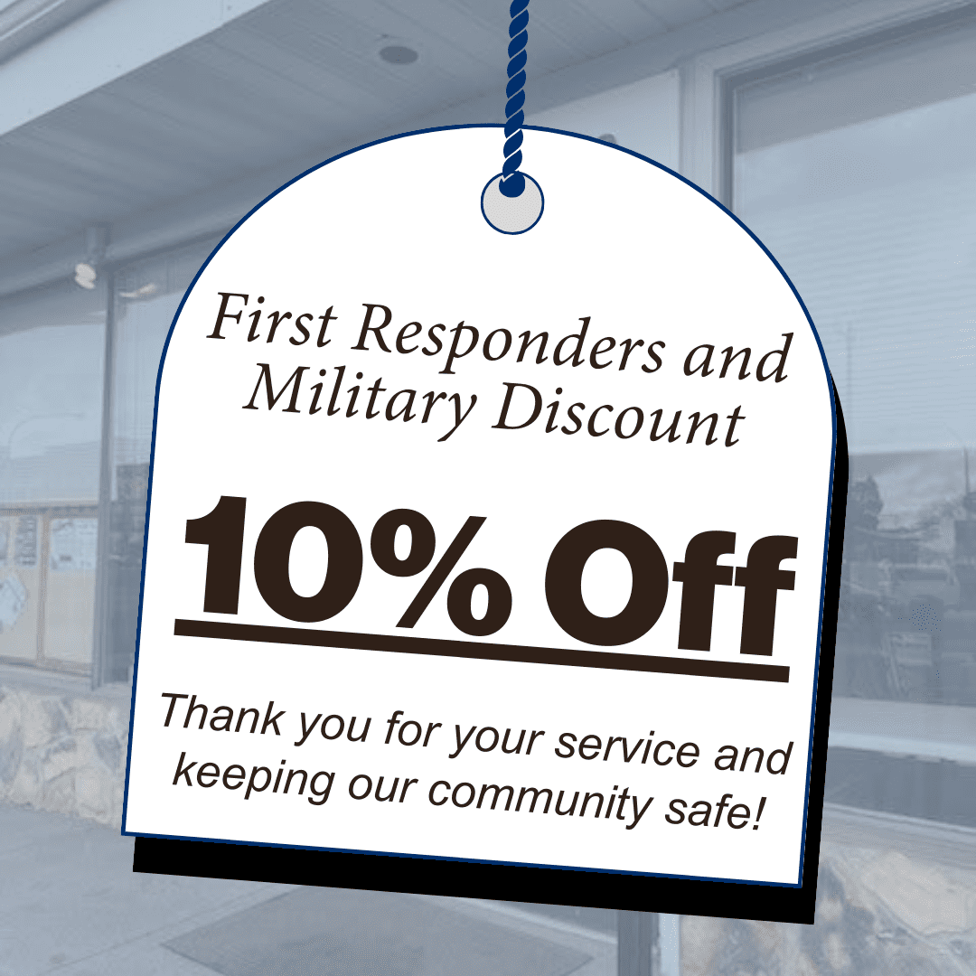 First responders and military Discount First responders and military Discount