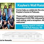 kaylee's wall raising