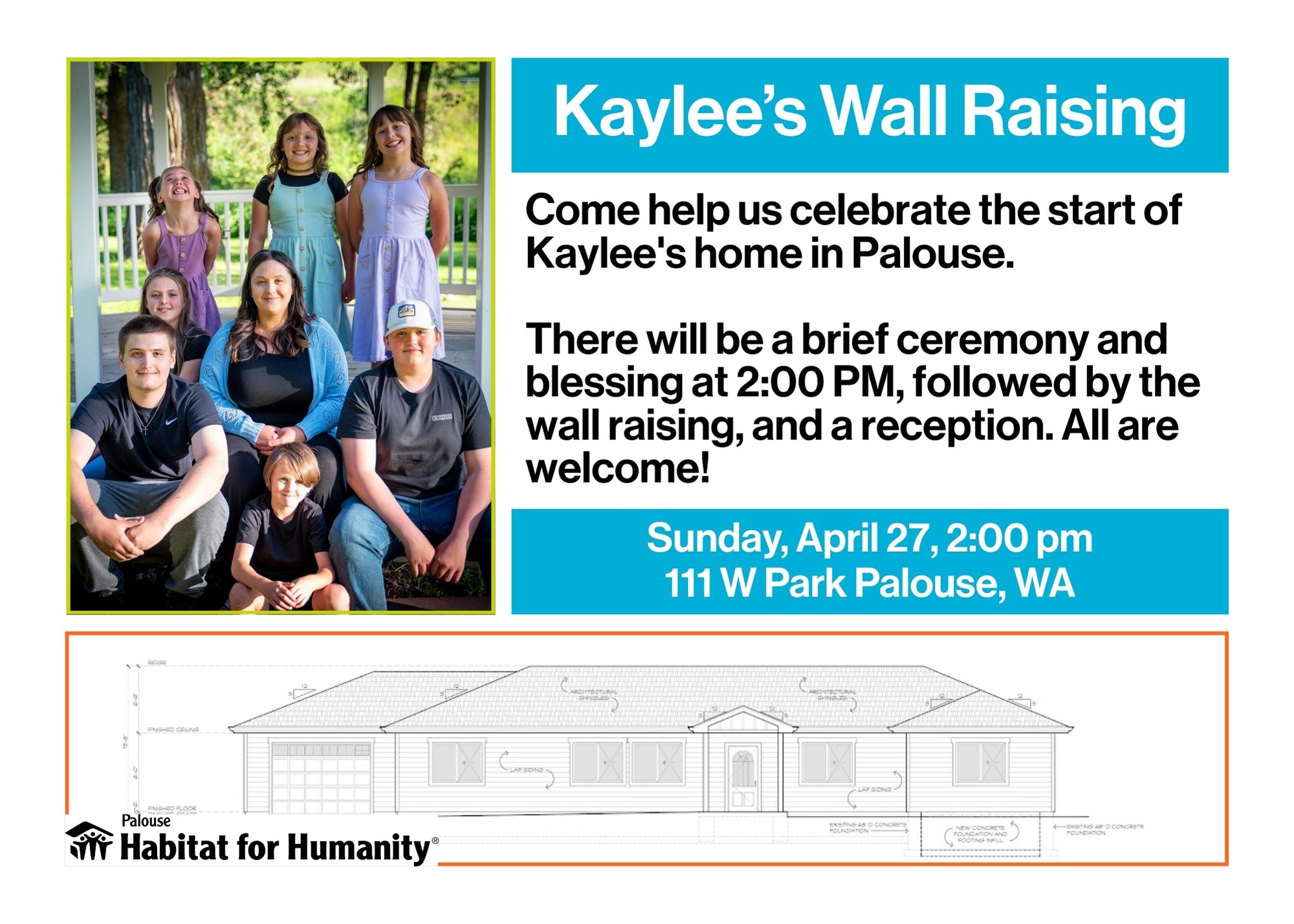 kaylee's wall raising